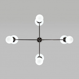 Подвесная люстра Eurosvet Bubble 30182/8 черный жемчуг