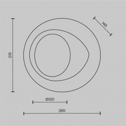 Бра Maytoni Modern MOD435WL-01W