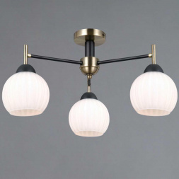 Светильник потолочный Illumico IL0579-3CSQ-25 BK AB TRENTO