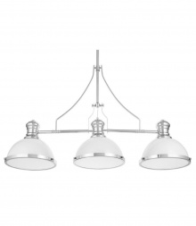 Подвесная люстра Lumina Deco Ettore LDP 710-3 WT+CHR