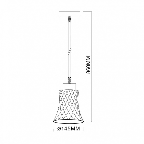 Подвесной светильник Escada Carnival 10193/1S Amber