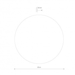 Настенный светодиодный светильник Nowodvorski Ring Led M 10277