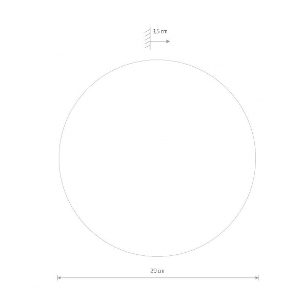 Настенный светодиодный светильник Nowodvorski Ring Led M 10277
