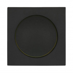 Накладка LK Studio светорегулятора с желтой световой индикацией (черный бархат) LK60 867108-1