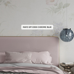 Подвесной светильник Crystal Lux Mayo SP1 D300 CHrome/Blue