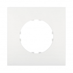 Рамка LK Studio 1-постовая квадрат (белый) Vintage-Quadro 884104-1