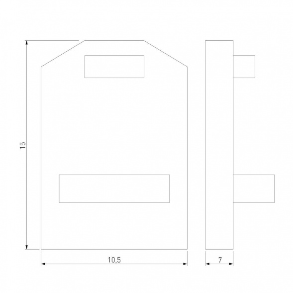 Заглушка Elektrostandard Mini Magnetic (2шт) 85174/00 a065634