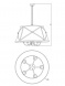 Подвесная люстра Moderli Berta V1260-5P