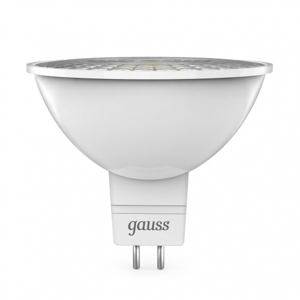 Лампа светодиодная Gauss GU5.3 5W 4100K матовая 201505205