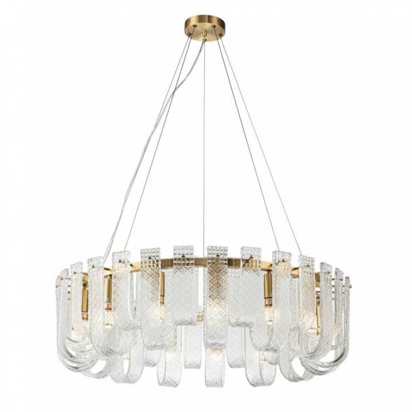 Подвесная люстра Belfast Severn 6601-800 BR CL