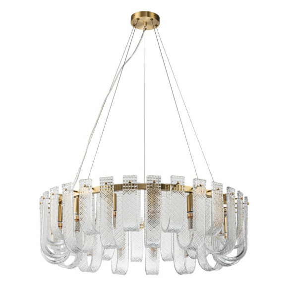 Подвесная люстра Belfast Severn 6601-800 BR CL