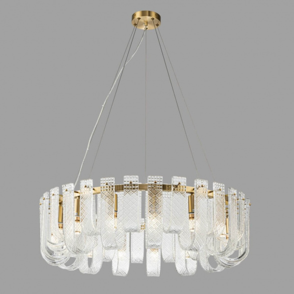 Подвесная люстра Belfast Severn 6601-800 BR CL