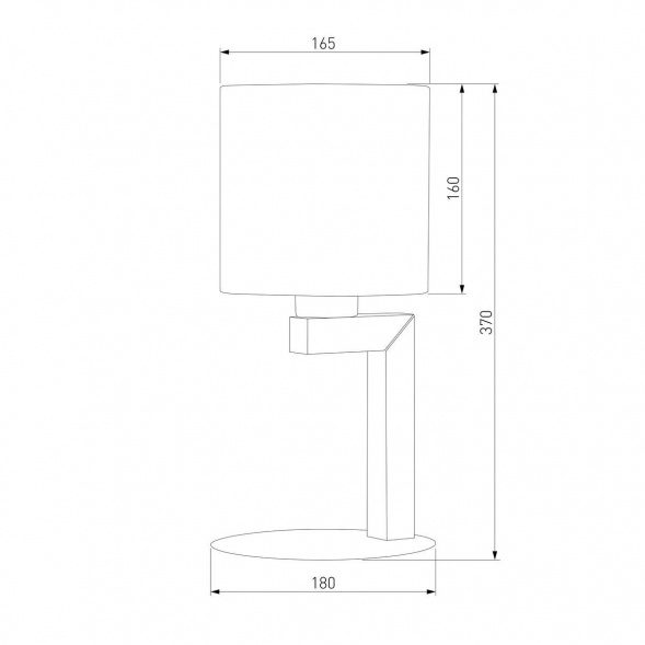 Настольная лампа TK Lighting 5198 Troy White