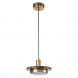 Подвесной светильник Escada 10260/1 LED*12W Brass/Brown marble