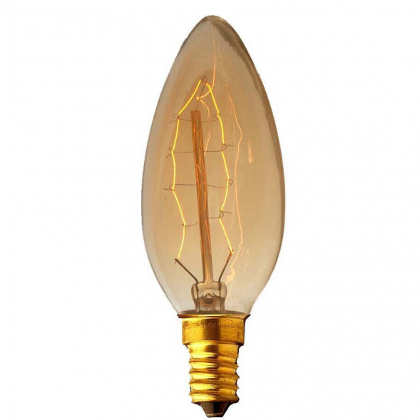 Лампа накаливания E14 40W прозрачная 3540-G