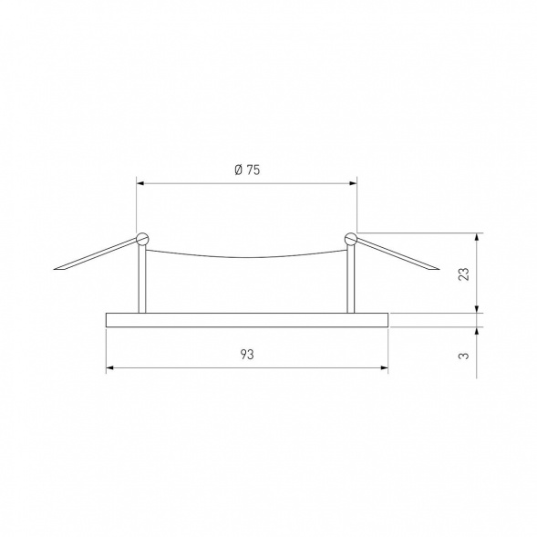 Встраиваемый светильник Elektrostandard 1091/1 MR16 белый a047721