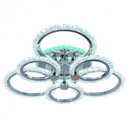 Потолочная светодиодная люстра Profit Light 8027/3+3 CHR A