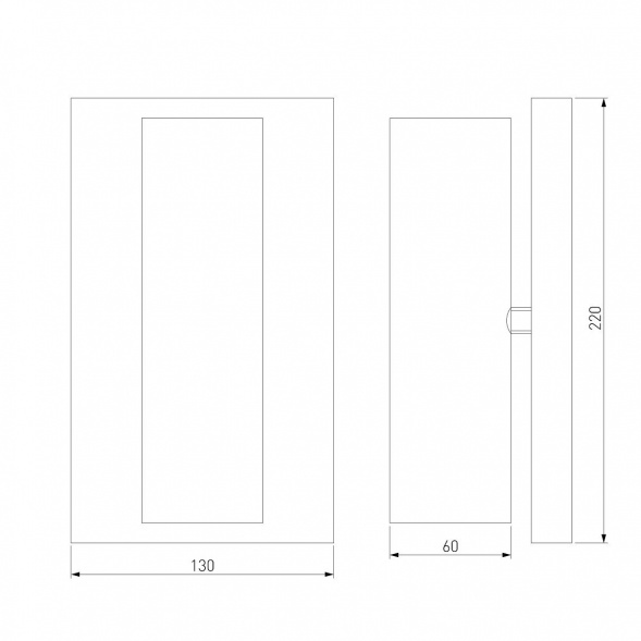 Настенный светильник Eurosvet Adamson 70142/2 хром