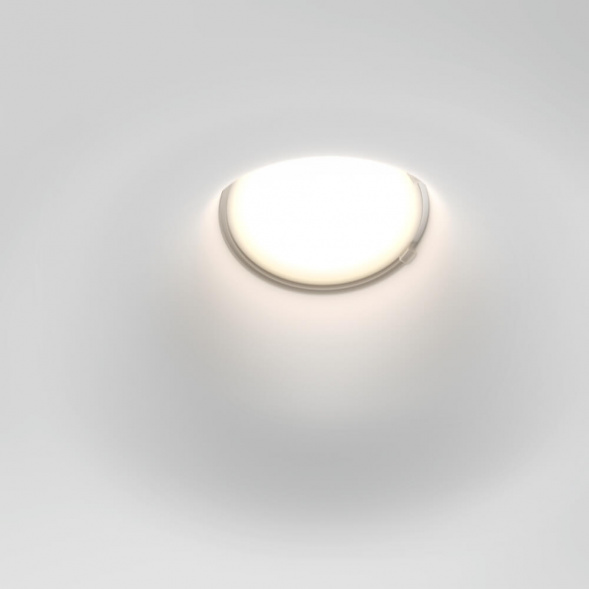 Встраиваемый светильник Maytoni Technical Gyps Modern DL001-1-01-W-1