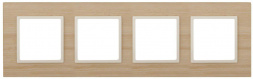 Рамка 4-постовая ЭРА Elegance 14-5304-11 Б0034588