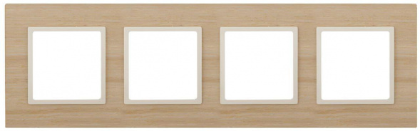 Рамка 4-постовая ЭРА Elegance 14-5304-11 Б0034588