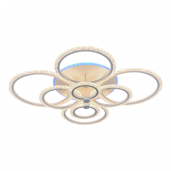 Потолочная светодиодная люстра Profit Light 18027/8 WHT