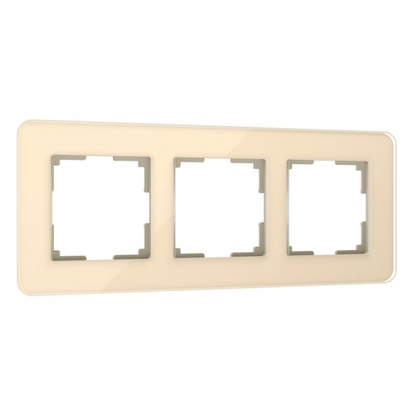 Рамка Werkel Elite на 3 поста айвори W0042443 4690389180781