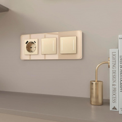 Рамка Werkel Elite на 3 поста айвори W0042443 4690389180781