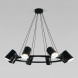 Подвесная люстра Eurosvet Splay 70147/8 черный