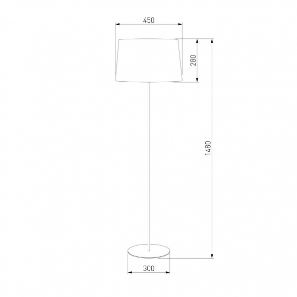 Торшер TK Lighting 2919 Maja