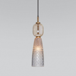 Подвесной светильник Eurosvet Glossy 50211/1 янтарный