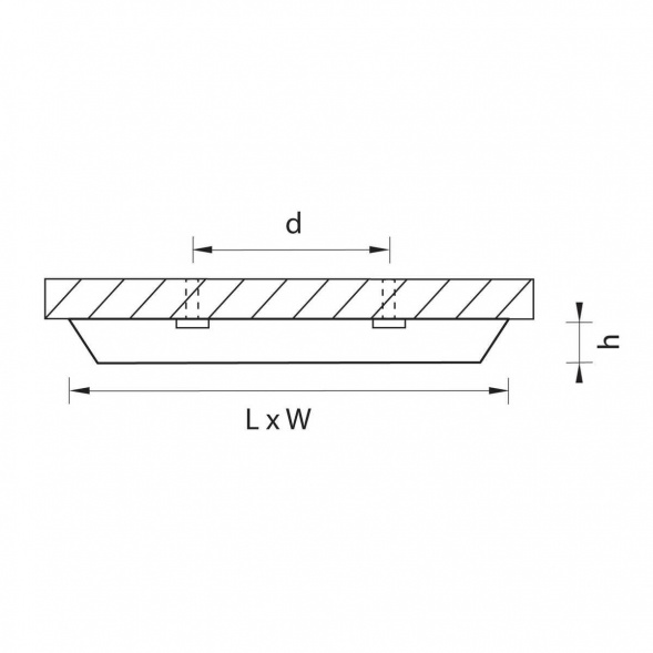 Потолочный светодиодный светильник Lightstar Urbano 216834