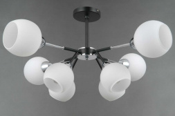 Люстра Illumico IL0715-8CSQ-24 BK CR LIBRA