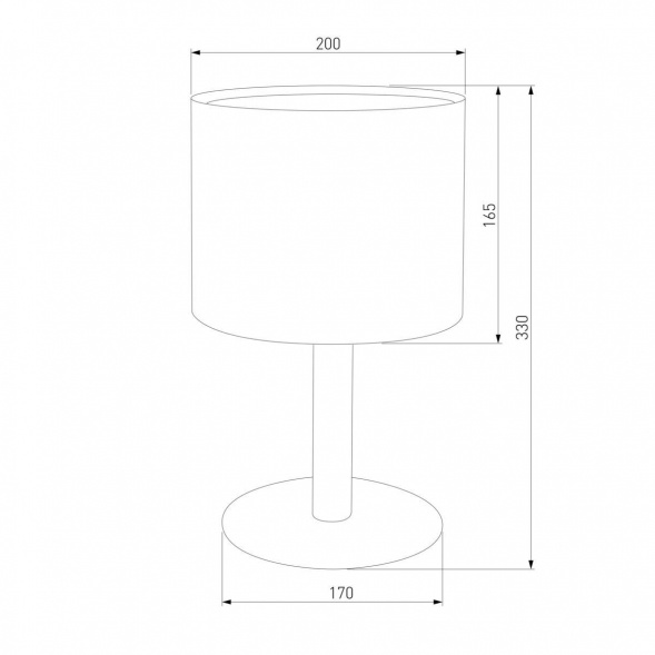 Настольная лампа TK Lighting 5217 Deva White