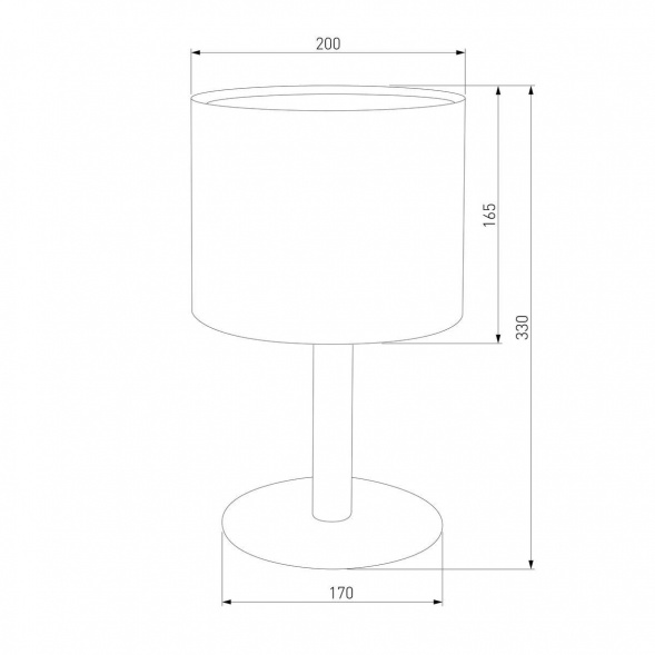 Настольная лампа TK Lighting 5217 Deva White