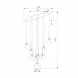 Подвесная люстра TK Lighting 6148 Estera
