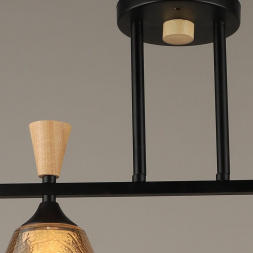 Спот Reluce 04864-0.3-04 BK+WOOD