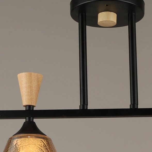 Спот Reluce 04864-0.3-04 BK+WOOD