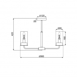 Потолочная люстра Vele Luce Licia VL1924L06