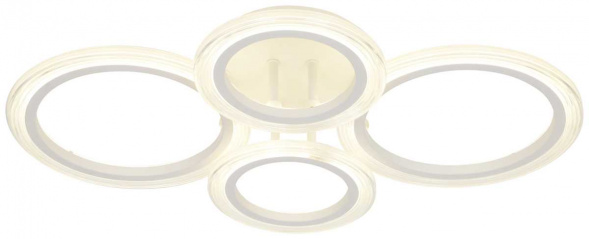 Светильник потолочный светодиодный ЭРА Модерн Ring CLL-1-59-RC WH Б0069748