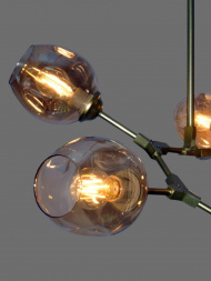 Подвесная люстра Elvan LU-113/6-Е27-Gl