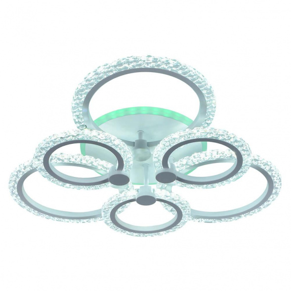 Потолочная светодиодная люстра Profit Light 8027/3+3 WHT A