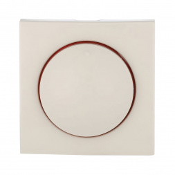 Накладка LK Studio светорегулятора с красной световой индикацией (бежевый) LK60 867201-1