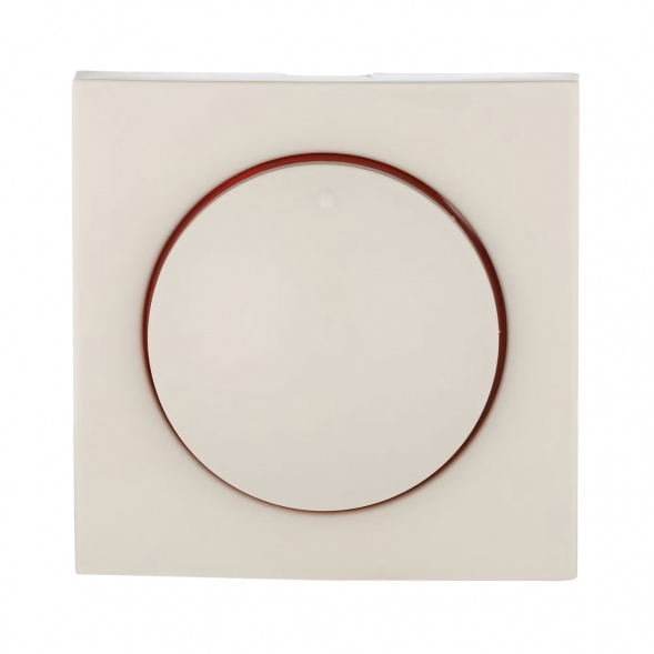 Накладка LK Studio светорегулятора с красной световой индикацией (бежевый) LK60 867201-1