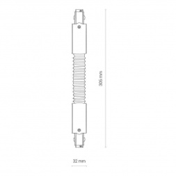 Коннектор гибкий Nowodvorski Ctls Power 8698