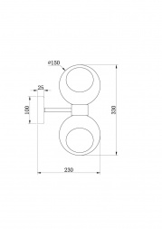 Бра Freya Bony FR5394WL-02BS