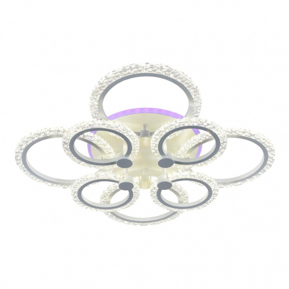 Потолочная светодиодная люстра Profit Light 18027/8 WHT A
