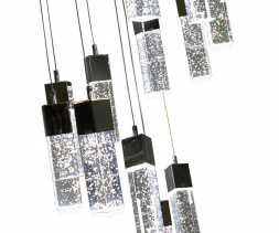 Подвесная светодиодная люстра Kink Light Аква 08510-15A,02(4000K)