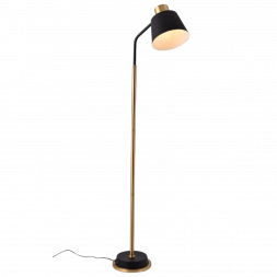 Торшер Lumina Deco Ardini LDF 5525 BK+GD