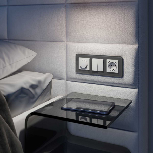 Рамка Werkel Elite на 3 поста графит W0032440 4690389180774